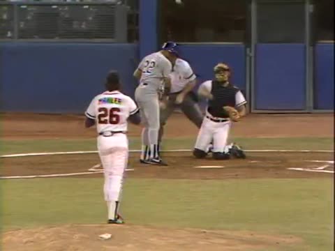 MLB: L.A. Dodgers vs Atlanta 9/5/1988