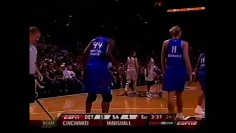 WNBA: Detroit vs San Antonio 10/3/2008