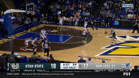 MBB: Utah State vs San Jose State 3/4/2022