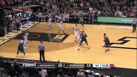 MBB: Michigan State vs Purdue 2/20/2014