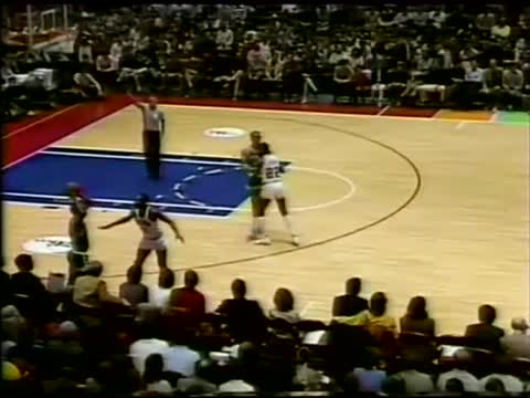 NBA: Philadelphia vs Boston 3/25/1984<br>