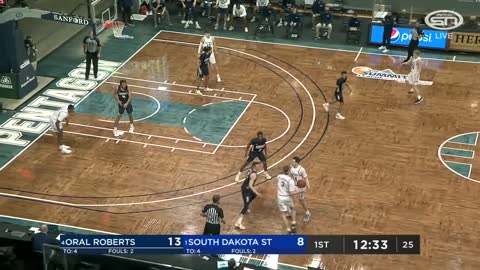 MBB: Oral Roberts vs South Dakota State…