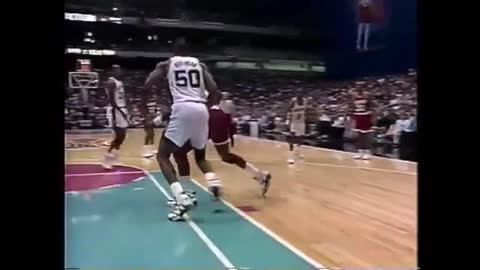 NBA: Houston vs San Antonio 3/5/1995