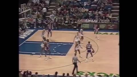 NBA: L.A. Lakers vs Dallas 1/29/1989<br>