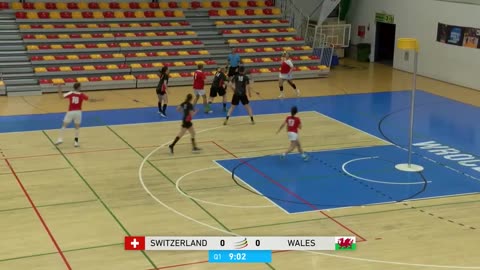 Korfball: Switzerland vs Wales (European…